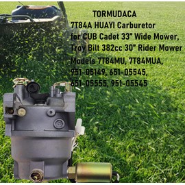 951-05545 Carburetor Compatible with Troy-bilt 651-05545, 651-05555,951-05149,7T84A Carburetor for CUB Cadet & MTD Engine Models#7T84MU, 7T84MUA with Gaskets