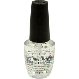 OPI Nail Lacquer Natural Nail Strengthener - Nail Hardener and Base Coat - Protects Against Discolouring and Strengthens Natural Nail