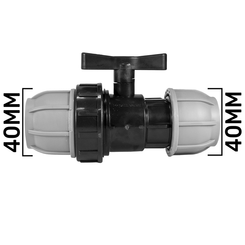 mdpe Water Pipe Plumbing Fittings-Compression Flow Control valves for Drinking