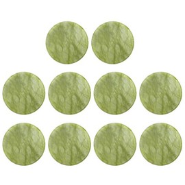 Beaupretty Juego de 10 Almohadillas Adhesivas para Pestañas con Piedra de Jade Herramientas de Extensión de Pestañas sin Pegamento Que Se Adhieren Y Bloquean