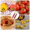 JJUNW 4Pcs Strawberry Huller, Stainless Steel Tomato Corer, Strawberry Huller