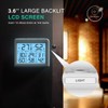 ORIA Indoor Outdoor Thermometer, Digital Hygrometer Thermometer with 3 Sensors,