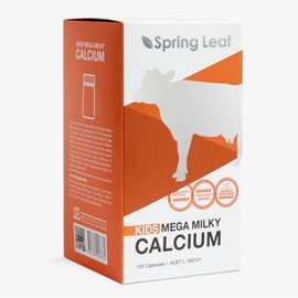 Springleaf Kids Mega Milky Calcium 120 Capsules
