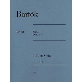 Suite op. 14 für Klavier: Instrumentation: Piano solo (G. Henle Urtext-Ausgabe)