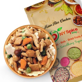 NY Spice Shop Asian Rice Crackers - 3 Pound Rice Snacks - Crunchy, Spicy, Natural & Mixed Rice Crackers - No Artificial Colors