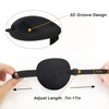 2 PCS Eye Patches, Adjustable Medical Lazy Eye Patch with