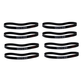 8 Falt Belts Replacement Part for Hoover Models UH70205, UH70935, UH70210, UH70604, UH72630, UH72635, UH71250, UH71251, UH71230 [Part No:- ] # Compare to Part AH20065, 562289001