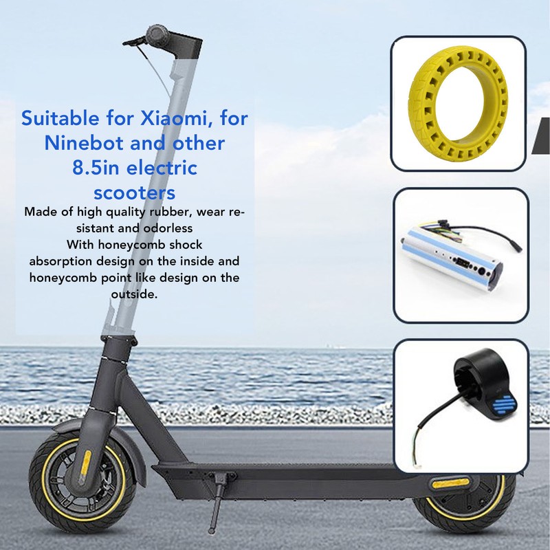 Electric Scooter Rubber Tire Double Honeycomb Tire for Xiaomi for