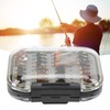 64 Pcs Fly Fishing Flies Stainless Steel Colorful Fishing Lure