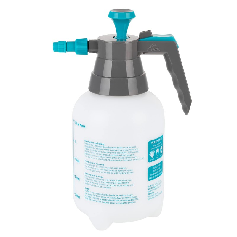 Hills Heavy Duty Sprayer, 1.5 Liter Capacity Multicolor