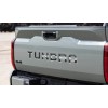 AUTOCARIMAGE BLACK rustic flag letters compatible with TOYOTA TUNDRA 2022