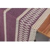 Knitted Tasseled Table Runner, Organic Cotton, Many Colours, Green, Beige,