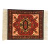 Set of 4 Rug Table Coasters – Oriental Design Fabric
