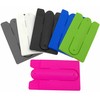 Kinteshun Card Holder with Cell Phone Stand,Stick-on Silicon Rubber Smartphone