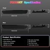 litzland Full LED RGB Side Marker Lights Compatible with Dodge