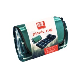 Kingfisher PN004 Picnic Camping Beach Rug - Green