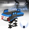 4 In 1 Multifunction USB Charging Bicycle Headlight with Horn