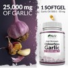 Garlic Capsules 25,000mg - 240 Softgels (8-Month Supply) - Potent