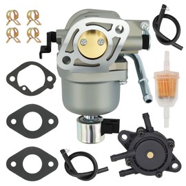 Carburetor Fit for BS 699807 697722 406577 407577 20HP Intek Engine Mower Carb Replace 401577 4025A7 403677 404577 with Fuel Pump