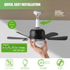 Socket Ceiling Fan Light with Remote and 1 Socket Extender,