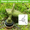 2pcs Steel Grass Eater Trimmer Head, 6 Inch Unbreakable Wire