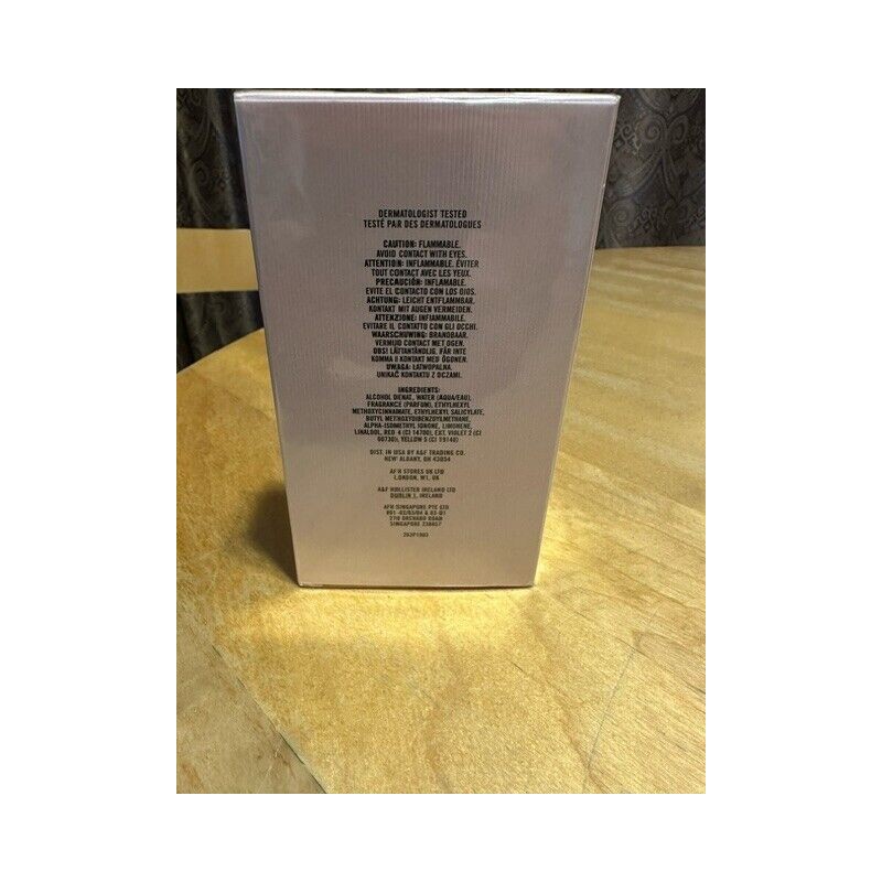 Abercrombie & Fitch Life perfume 1.7 oz fresh air, vanilla