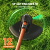 Litheli Cordless Weed Wacker 12 Inch, U20 Handy+ 20V String