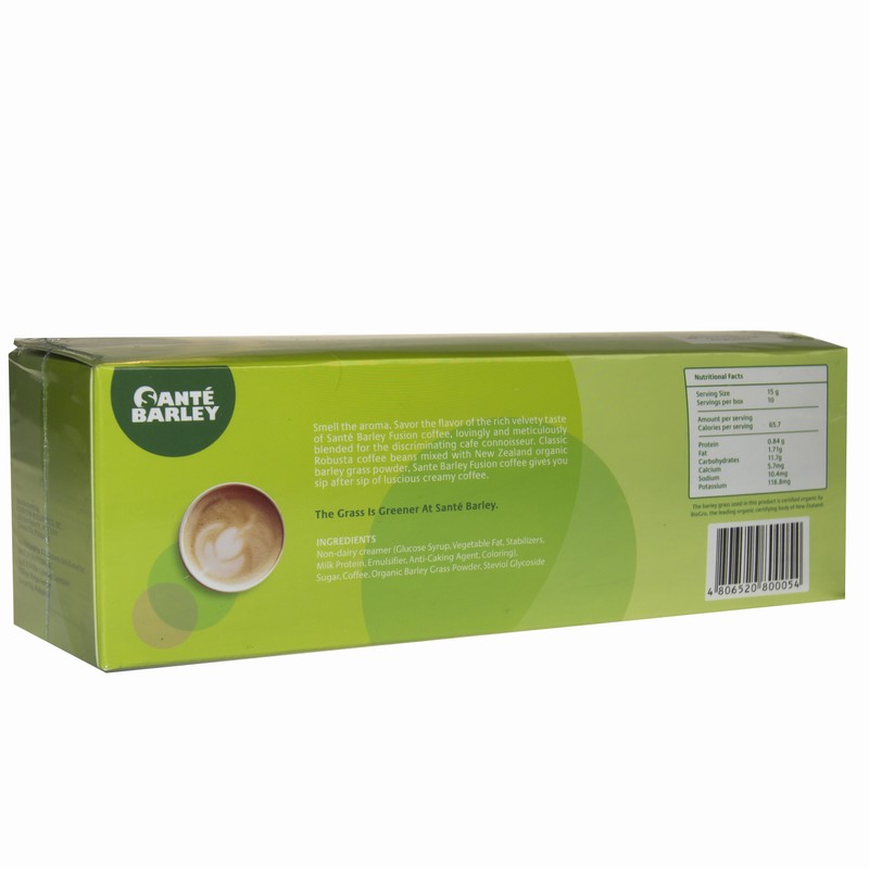 Sante Barley Fusion - A Very Special Coffee Blend -