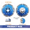 Diamond Granite Cutting Blade 4 1/2"- BRSCHNITT Diamond Saw Blade