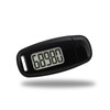 3D Sensor Pedometer Step Counting Device with Blue Backlight Clip-on