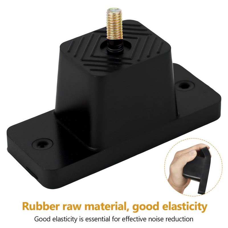 Pack of 4 Rubber Bearings Air Conditioning Vibration Damper Rubber
