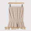 Mamkong Women's Cotton Maternity Panties Brown Cream White/L