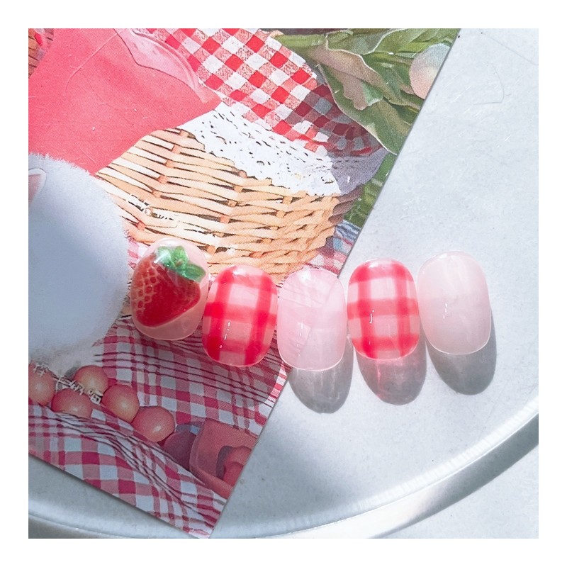 Strawberry Picnic - Oval / 딸기피크닉 - 오벌