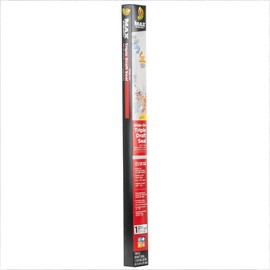 Duck Brand MAX Strength Clear 36" Trimmable Slide-On Triple Draft Seal Blocks Drafts Under Doors Keeps Out Dust, Insects & Pollen