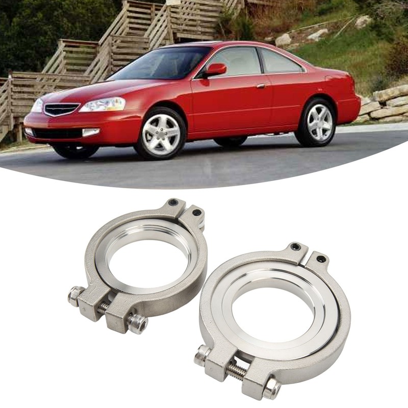 44 mm Wastegate V Band Clamp Set Stainless Steel Inlet