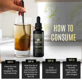 Black Lotus Pure Shilajit Resin Liquid Tincture, 50ml, 100% Pure Natural Shilajit for Men & Women with Amino Acids, 175mg Fulvic Acid, 85 Ionic Trace Minerals, for Immune Support, Focus, Energy