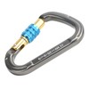 XINDA Climbing Carabiner Safety Buckle Quick Hanging D‑Type Screw Main