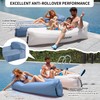 Naturehike Inflatable Recliner Chair, Waterproof Inflatable Sofa with Portable Backpack,