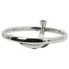 HYDDNice 3 Spoke Stainless Steel Boat Steering Wheel 13-1/2" Dia