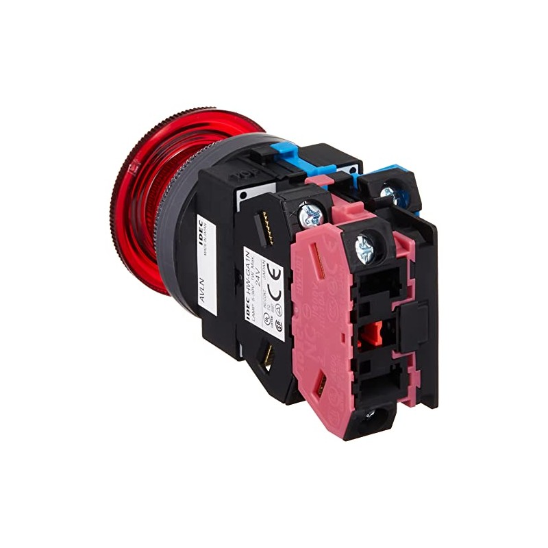 IDEC φ30 シリーズ 照光押ボタンスイッチ 大形プッシュロックターンリセット形 AVLN32211DNR