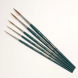 Namurataiseidou SK-Meteor Round Watercolor Brush, No. 3