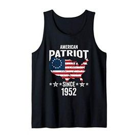 Betsy Ross Flag American Patriot Since 1952 Tank Top