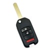 Key Fob Case Shell Fit for Honda Fit 2015 2016