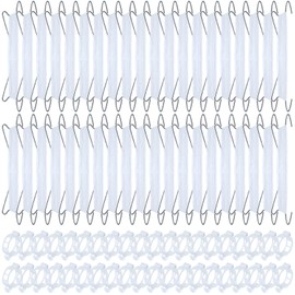 80Pcs Tomato Hooks with String, Tomato Support Hooks, Tomato Holder Hooks & Plant Support Clips with 33.3ft Twine to Prevent Tomatoes from Pinching or Falling Off