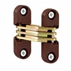 33x11mm Plastic Hidden Hinges Invisible Folding Cross Hinges for Furniture