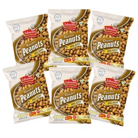 Jabsons - Roasted Peanuts Hing Jeera, 140g (Pack of 6)