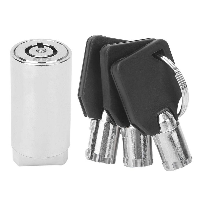 Tubular Cam Lock, 19mm Cylinder Lock with 3 Keys for