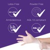 Countrywide Healthcare Powder Free Clear Vinyl Gloves - Medium -