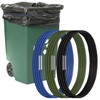 3 Pcs Heavy Duty Trash Can Bands 71 Inch, Durable
