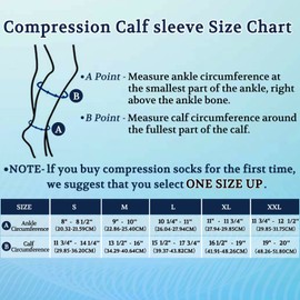 Lin Performance Medical Calf Compression Sleeve for Women and Men, 20-30 mmHg Lightweight Footless Socks for Nurses, Pregnant, Travel and Flight, Varicose Veins, Post Surgery Recovery, Edema（Beige,S）